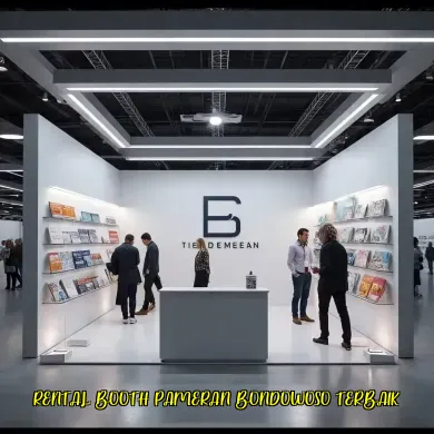 rental booth pameran bondowoso terbaik